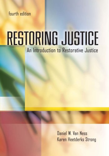 Stock image for Restoring Justice: An Introduction to Restorative Justice- for sale by ThriftBooks-Atlanta