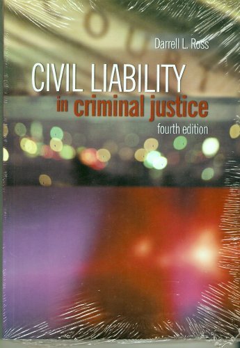 Beispielbild fr Civil Liability in Criminal Justice zum Verkauf von The Book Spot