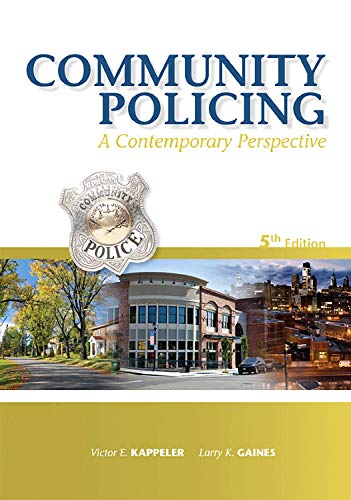 Imagen de archivo de Community Policing, Fifth Edition: A Contemporary Perspective a la venta por SecondSale