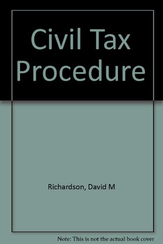 9781593458843: Civil Tax Procedure