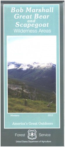 9781593510985: Map: Bob Marshall, Great Bear & Scapegoat Wilderness