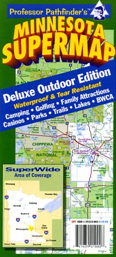 9781593530020: Minnesota Supermap Deluxe