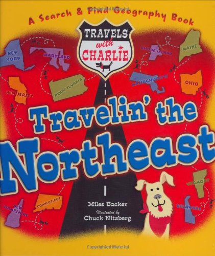 9781593541620: Travels with Charlie: Travelin the Northeast: A Trip Through the Northeast (A Search & Find Geography Book) [Idioma Ingls]