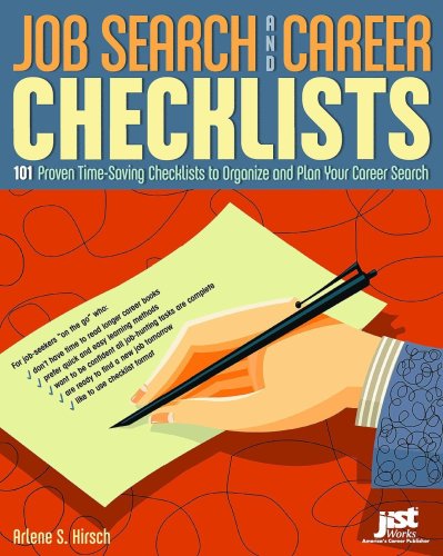 9781593571184: Job Search And Career Checklists: 101 Proven Time-Saving Checklists To Organize And Plan Your Career Search