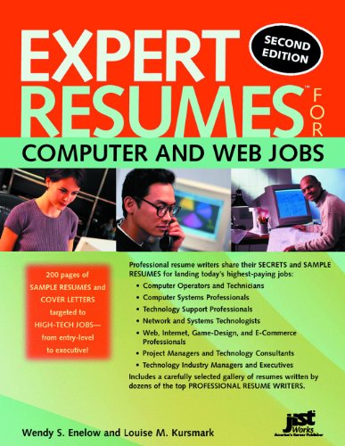 Beispielbild fr Expert Resumes For Computer And Web Jobs zum Verkauf von Wonder Book