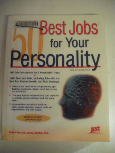 Imagen de archivo de 50 Best Jobs For Your Personality a la venta por BookHolders