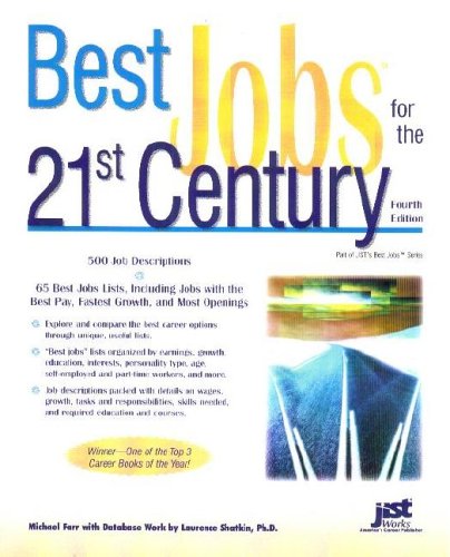 Imagen de archivo de Best Jobs for the 21st Century a la venta por Better World Books