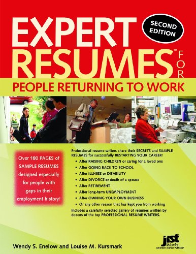 Stock image for Expert Resumes for People Returning to Work for sale by KuleliBooks
