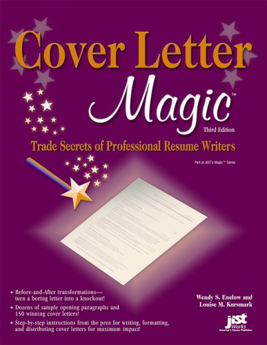 Beispielbild fr Cover Letter Magic : Trade Secrets of Professional Resume Writers zum Verkauf von Better World Books