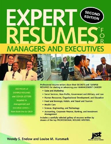 9781593573669: Expert Resumes for Managers And Executives