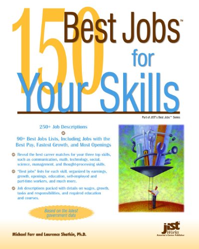 Beispielbild fr 150 Best Jobs for Your Skills zum Verkauf von Better World Books