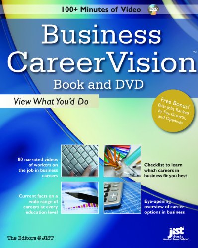 Beispielbild fr Business CareerVision: View What You'd Do [With DVD] zum Verkauf von Bookmans