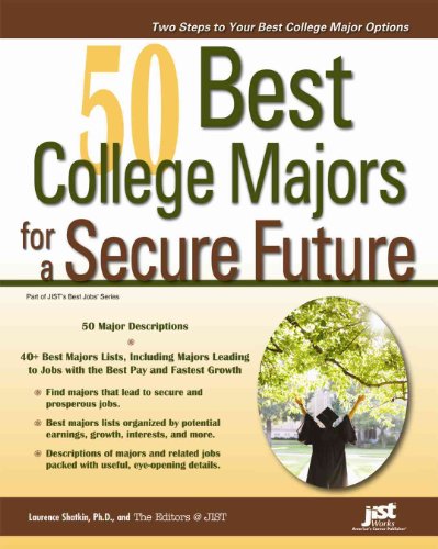 Beispielbild fr 50 Best College Majors for a Secure Future zum Verkauf von Better World Books
