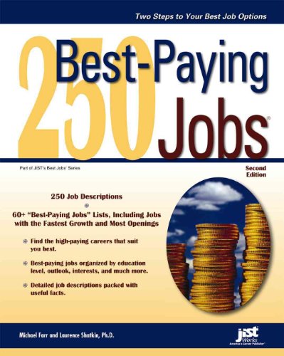 Imagen de archivo de 250 Best-Paying Jobs a la venta por Better World Books