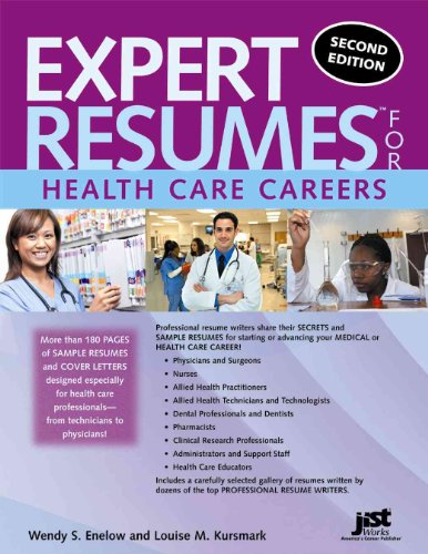 9781593577827: Expert Resumes for Health Care Careers