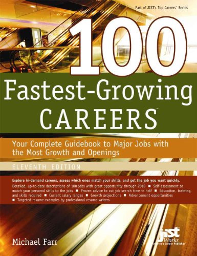 Beispielbild fr 100 Fastest-Growing Careers : Your Complete Guidebook to Major Jobs with the Most Growth and Openings zum Verkauf von Better World Books