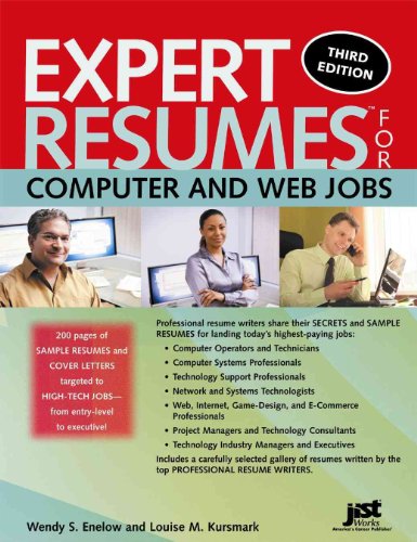 Beispielbild fr Expert Resumes for Computer and Web Jobs zum Verkauf von Better World Books: West