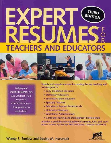 Stock image for Expert Resumes for Teachers and Educators for sale by Better World Books
