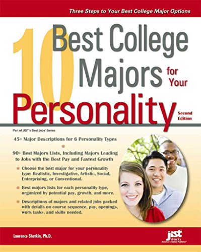 Beispielbild fr 10 Best College Majors for Your Personality zum Verkauf von Wonder Book