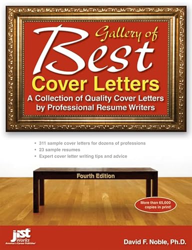 Beispielbild fr Gallery of Best Cover Letters : A Collection of Quality Cover Letters by Professional Resume Writers zum Verkauf von Better World Books