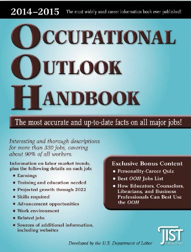 Imagen de archivo de Occupational Outlook Handbook a la venta por Better World Books