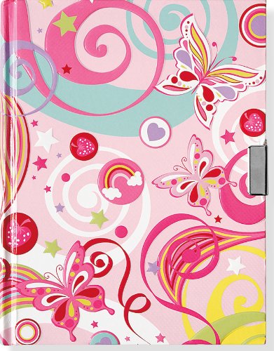 Beispielbild fr Fantasy Butterflies Locking Journal (Diary, Notebook) (Locking Journals) zum Verkauf von Save With Sam