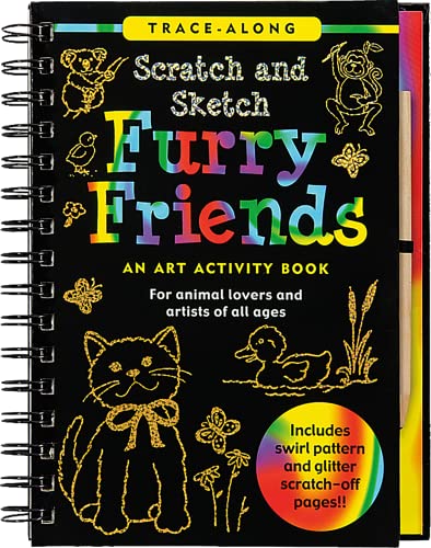 9781593597788: Scratch and Sketch Furry Friends: An Art Activity Book for Animal Lovers and Artists of All Ages (Scratch & Sketch)