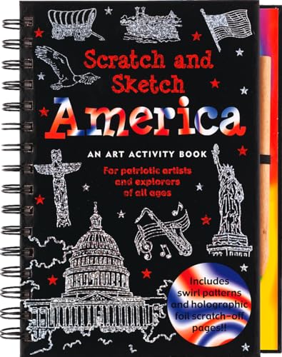 Stock image for America: An Art Activity Book for Patriotic Artists and Explorers of All Ages [With Wooden Stylus] for sale by ThriftBooks-Atlanta