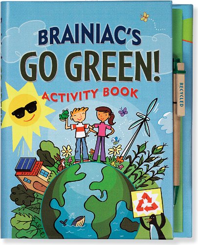 Stock image for Brainiac's Go Green! Activity Book [With Pen] for sale by ThriftBooks-Atlanta