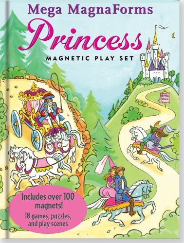 Beispielbild fr Princess Mega MagnaForms - Magnetic Play Set (Activity Books) zum Verkauf von Hawking Books