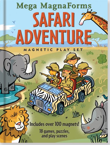 Beispielbild fr Safari Adventure Mega MagnaForms - Magnetic Play Set (Activity Books) zum Verkauf von HPB-Diamond