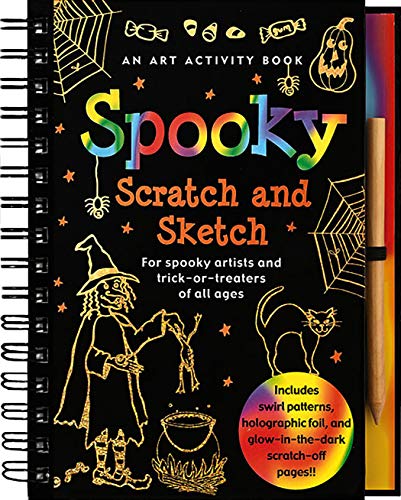Imagen de archivo de Spooky Scratch and Sketch: An Activity Book for Spooky Artists and Trick-or-Treaters of All Ages (Scratch & Sketch) a la venta por GF Books, Inc.