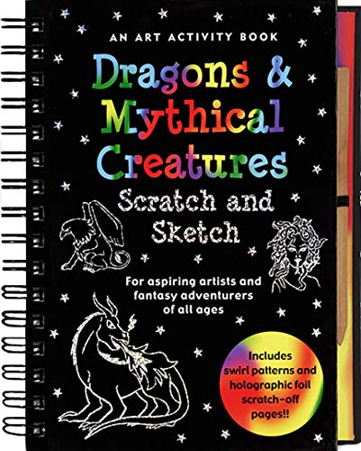 Stock image for Dragons & Mythical Creatures: An Art Activity Book [With Wooden Stylus] for sale by ThriftBooks-Atlanta
