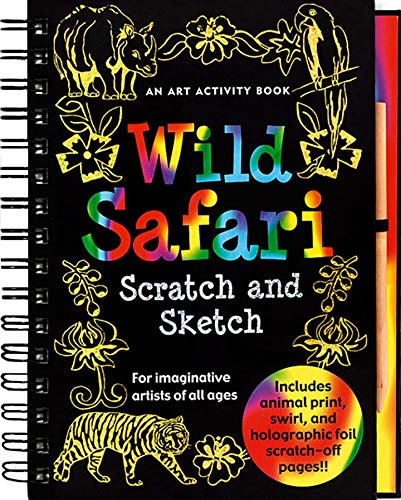 Imagen de archivo de Wild Safari Scratch And Sketch: An Art Activity Book For Imaginative Artists Of All Ages (Scratch & Sketch) a la venta por Dream Books Co.