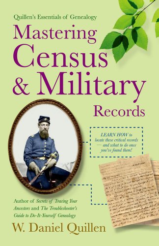 Beispielbild fr Quillen's Essentials of Genealogy - Mastering Census and Military Records zum Verkauf von Better World Books