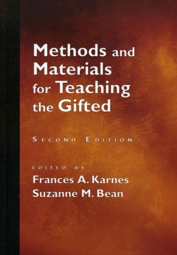 Beispielbild fr Methods and Materials for Teaching the Gifted zum Verkauf von Better World Books