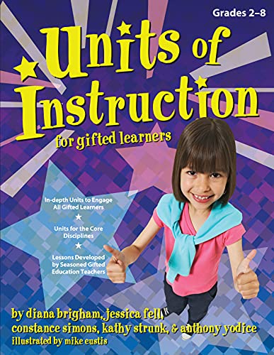 9781593631963: Units of Instruction for gifted learners: Grades 2-8
