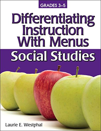 Stock image for Differentiating Instruction With Menus Grades 3-5: Social Studies for sale by Ergodebooks