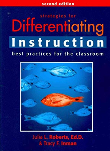 Imagen de archivo de Strategies for Differentiating Instruction: Best Practices for the Classroom a la venta por SecondSale