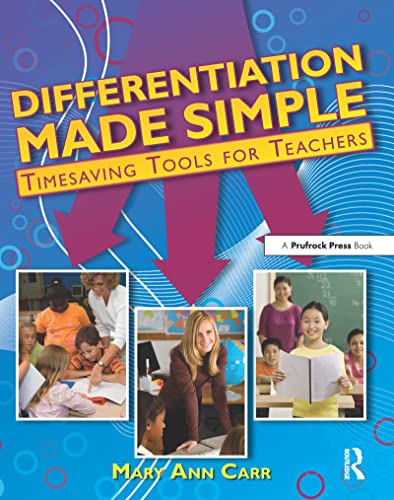 Imagen de archivo de Differentiation Made Simple: Timesaving Tools for Teachers a la venta por Blackwell's
