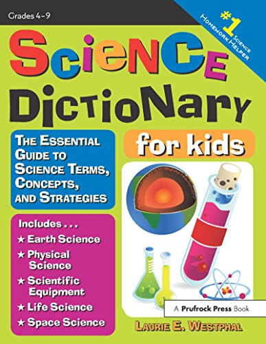 Beispielbild fr Science Dictionary for Kids : The Essential Guide to Science Terms, Concepts, and Strategies zum Verkauf von Better World Books