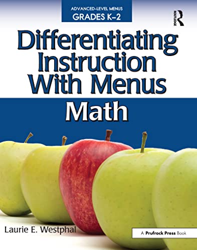 9781593634926: Differentiating Instruction With Menus: Math (Grades K-2)