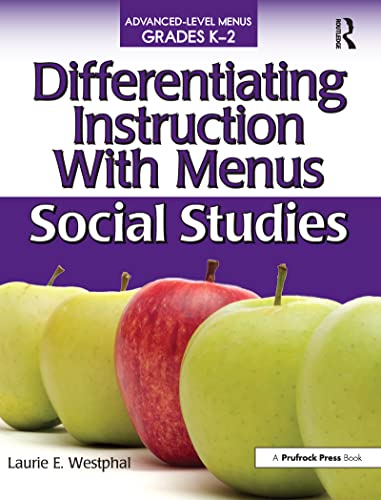Stock image for Differentiating Instruction With Menus: Social Studies (Grades K-2) for sale by SecondSale