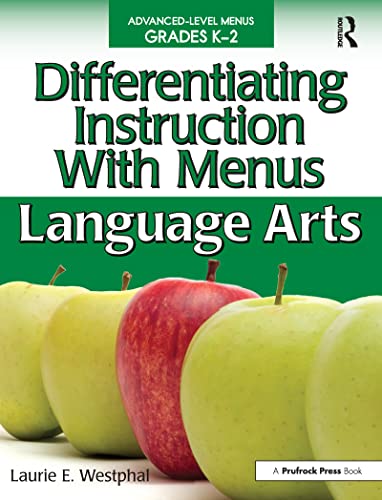 Stock image for Differentiating Instruction with Menus: Language Arts (Grades K-2) for sale by HPB-Ruby