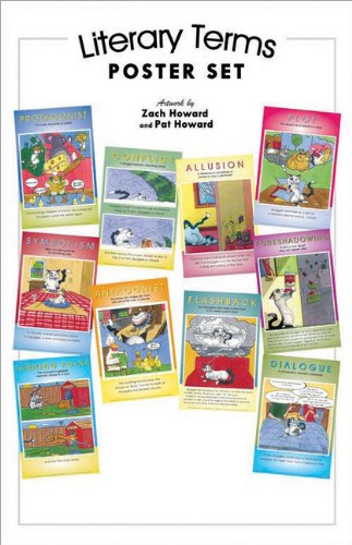 Literary Terms Poster Set (9781593636739) by Howard, Patricia; Howard, Zach