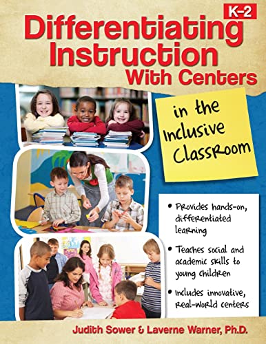 Beispielbild fr Differentiating Instruction with Centers in the Inclusive Classroom: Grades K-2 zum Verkauf von ThriftBooks-Dallas
