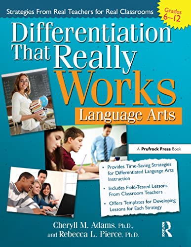 Imagen de archivo de Differentiation That Really Works: Language Arts (Grades 6-12): 0 a la venta por Chiron Media