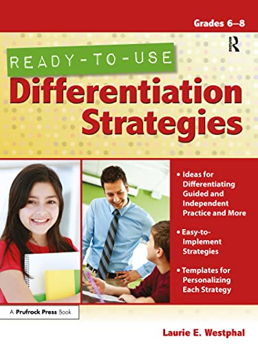 Stock image for Ready-to-Use Differentiation Strategies: Grades 6-8 for sale by Chiron Media