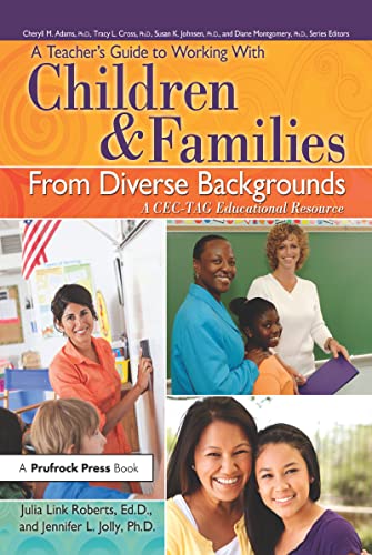 Beispielbild fr A Teacher's Guide to Working with Children and Families from Diverse Backgrounds : A Cec-Tag Educational Resource zum Verkauf von Better World Books