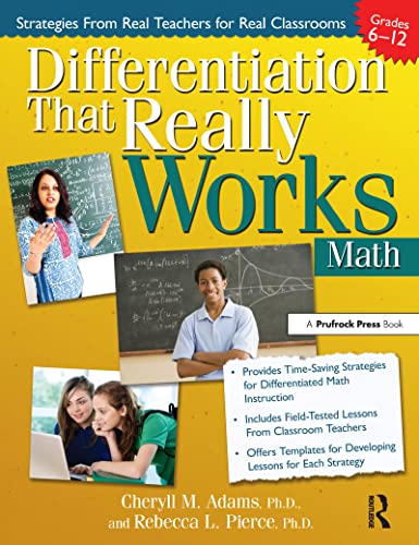 Beispielbild fr Differentiation That Really Works: Math (Grades 6-12) zum Verkauf von Decluttr